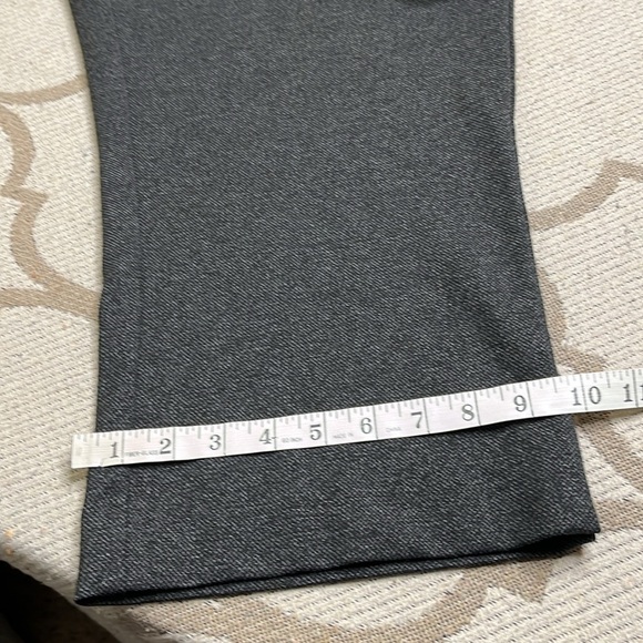 Modcloth high waisted cropped wide leg black gray pants size 22 - Picture 10 of 16